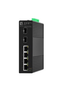 IGS-2106 switch Gestionado L2 Gigabit Ethernet (10/100/1000) Negro