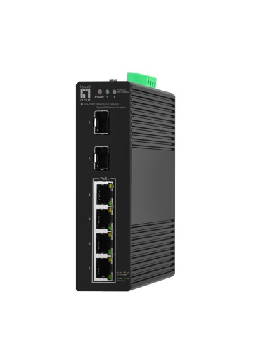 IGS-2106P switch Gestionado L2 Gigabit Ethernet (10/100/1000) Energía sobre Ethernet (PoE) Negro