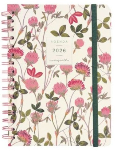 Agenda anual moniquilla 2026 espiral svh e10 155x212cm amapola
