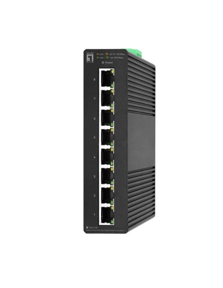 IGS-2108 switch Gestionado L2 Gigabit Ethernet (10/100/1000) Negro