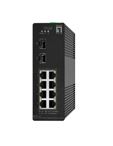 IGS-2110P switch Gestionado L2 Gigabit Ethernet (10/100/1000) Energía sobre Ethernet (PoE) Negro