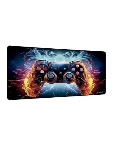GameCore XL Alfombrilla de ratón para juegos Negro, Multicolor