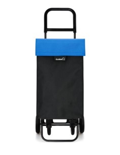 10015 Travel Negro, Azul Bolsa para carrito de la compra
