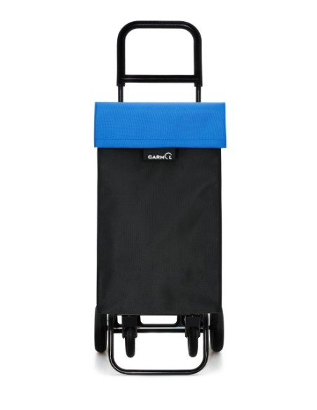 10015 Travel Negro, Azul Bolsa para carrito de la compra