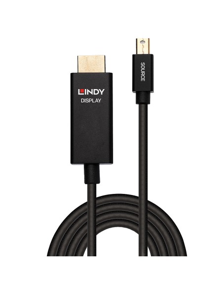 40920 adaptador de cable de vídeo 0,5 m Mini DisplayPort HDMI Negro