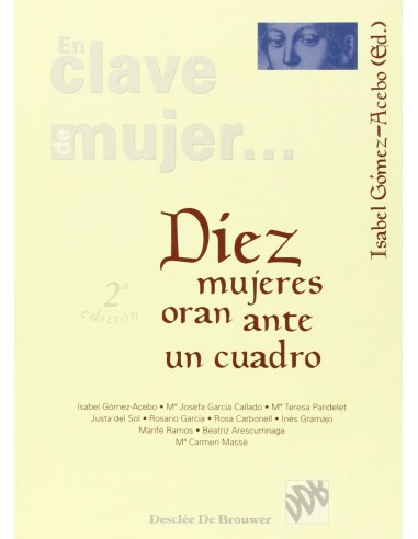 diez mujeres oran ante un cuadro