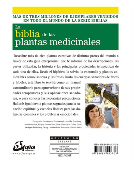 La biblia de las plantas medicinales