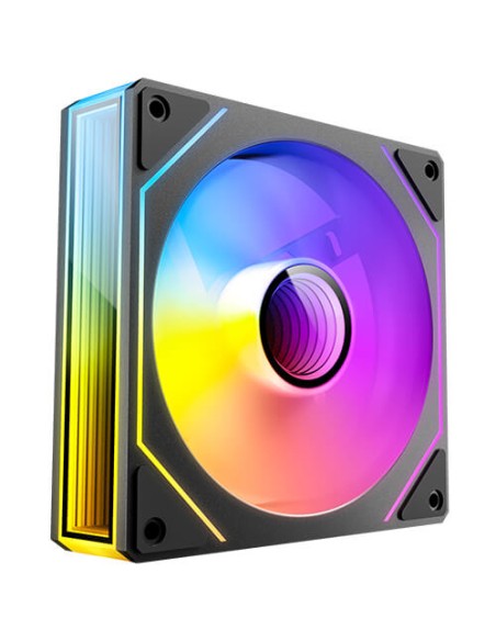 0-761345-40060-2 sistema de refrigeración para ordenador Carcasa del ordenador Ventilador 12 cm Negro