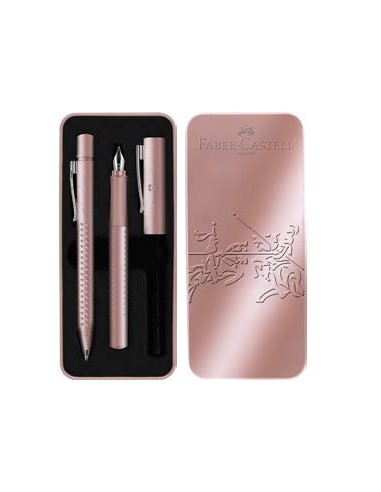 201539 juego de bolígrafos Oro rosa 2 pieza(s)