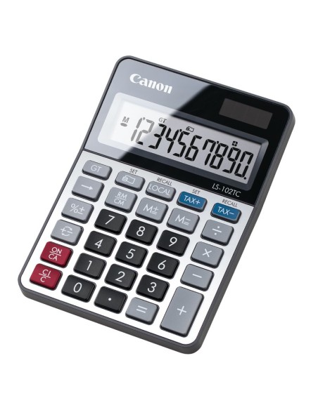 LS-102 TC calculadora Escritorio Calculadora básica Negro, Metálico