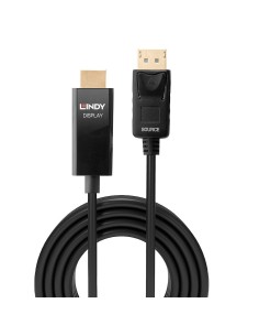 40927 adaptador de cable de vídeo 3 m DisplayPort HDMI tipo A (Estándar) Negro 2
