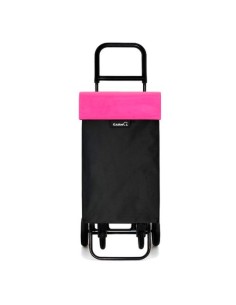 10015 Travel Negro, Rosa Bolsa para carrito de la compra