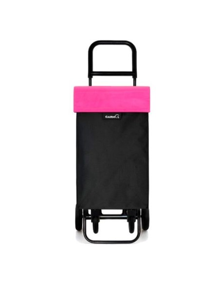 10015 Travel Negro, Rosa Bolsa para carrito de la compra