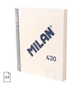 57142E120BG cuaderno y block A4 120 hojas Beige 57142E120BG - 1 unidad