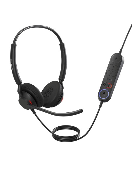 Engage 40 Auriculares Alámbrico Diadema Oficina/Centro de llamadas USB tipo A Negro