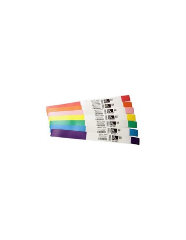 Z-Band UltraSoft Rojo, Blanco Pulsera de hospital