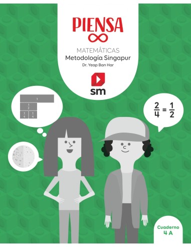 Piensa infinito Metodologia Singapur 4 Primaria