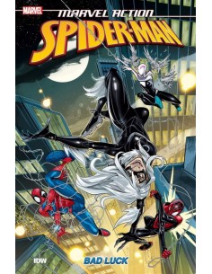 Marvel action spiderman mala suerte