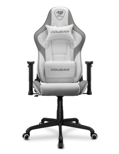 Silla Armor Elite White Silla para videojuegos universal Asiento acolchado Blanco