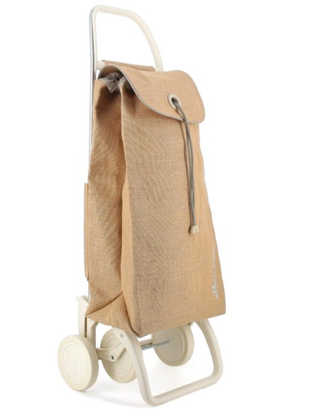 I-Max Yute Off White 4 Beige Bolsa para carrito de la compra