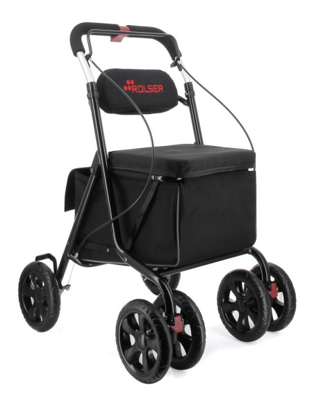 KDI001-1023 bolsa de compras Negro Bolsa para carrito de la compra