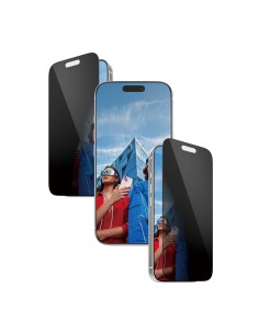 ® 2-Way Privacy Screen Protector iPhone 17 Pro | Ultra-Wide Fit w. EasyAligner Protector de pantalla Apple 1 pieza(s)