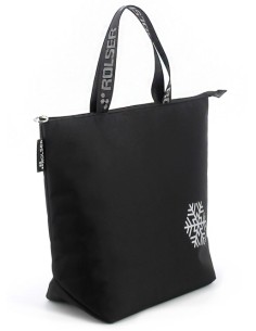 SHB047-1023 bolsa de compras Negro Pocuh