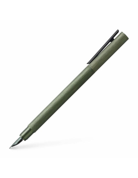 Neo Slim Aluminium pluma estilográfica Sistema de carga por cartucho Verde, Oliva 1 pieza(s)