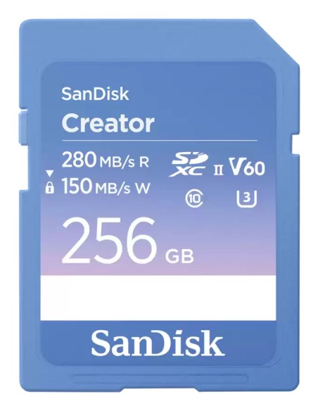 Creator 256 GB SDXC UHS-II Clase 10