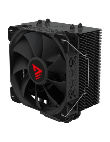 Vortex x2 Black Placa base Refrigerador de aire 12 cm Negro 1 pieza(s)