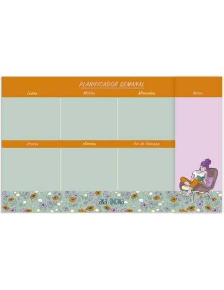 PLANIFICADOR SEMANAL MESA ANA ONCINA