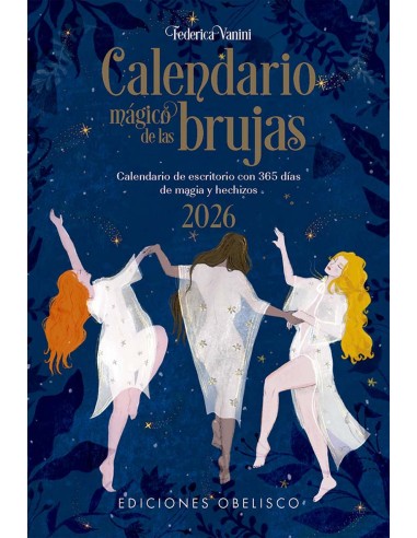 Calendario 2026 magico de las brujas