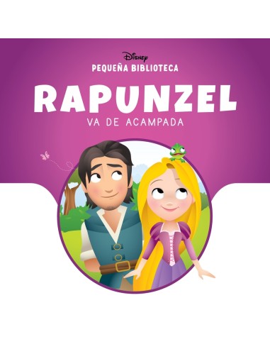 Pequena Biblioteca Disney Rapunzel va de acampada