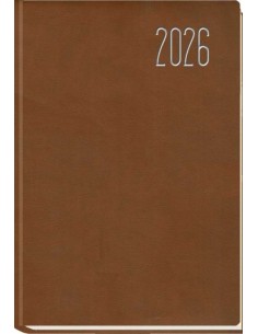 AGENDA ANUAL 2026 ZAHARA HABANA 165X24CM S V POLIPIEL