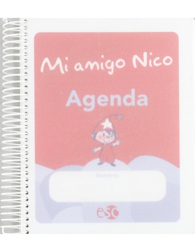 AGENDA MI AMIGO NICO 2ANOS