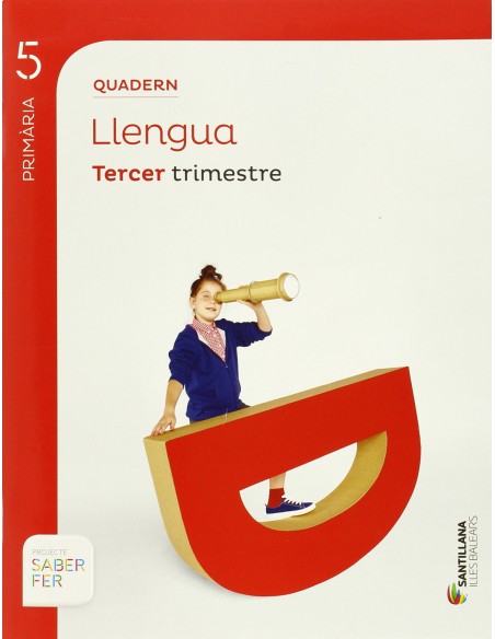 Quadern Llengua 3 5EPrim Balears Saber Fer