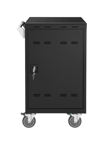 E32c+ Negro Laptop / Tablet Mesita con ruedas para multimedia