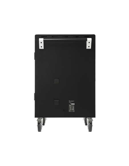 E32c+ Negro Laptop / Tablet Mesita con ruedas para multimedia