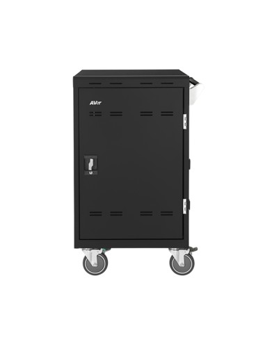 E32c+ Negro Laptop / Tablet Mesita con ruedas para multimedia