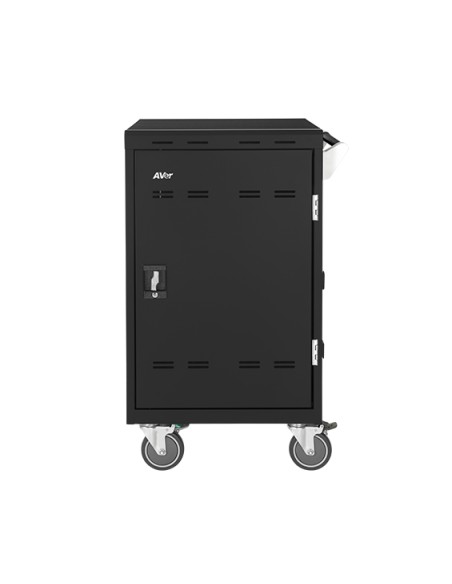 E32c+ Negro Laptop / Tablet Mesita con ruedas para multimedia