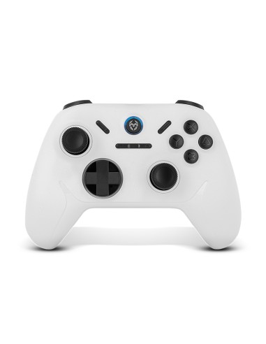 Kadoer Blanco Bluetooth/USB Palanca de mando Digital Android, Nintendo Switch, Nintendo Switch 2, PC, iOS