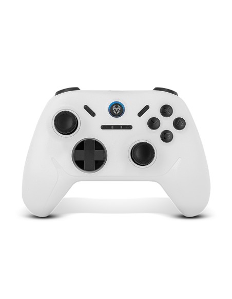 Kadoer Blanco Bluetooth/USB Palanca de mando Digital Android, Nintendo Switch, Nintendo Switch 2, PC, iOS