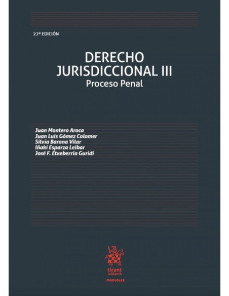 Derecho jurisdiccional III