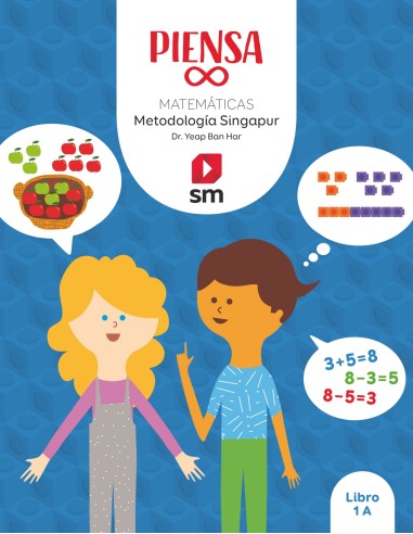 Piensa infinito Metodologia Singapur 1 Primaria Libro