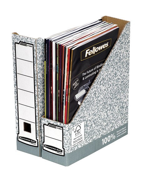 0186004 archivador organizador Papel Gris 0186004 - Pack de 10 unidades