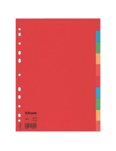 Multicoloured Card Dividers divisor Multicolor 1 pieza(s)
