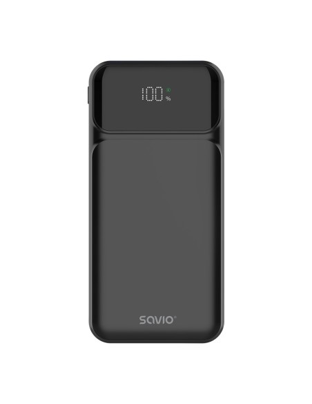 BA-08 batería externa Polímero de litio 1000 mAh Negro