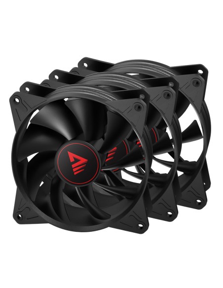 BLADE SET sistema de refrigeración para ordenador Carcasa del ordenador Sistema de refrigeración líquida todo en uno 12 cm Negro