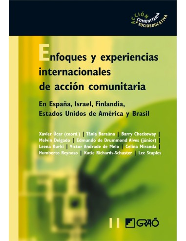 Enfoques y experiencias internacionales de accion comunitaria