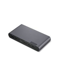 40B30090EU base para portátil y replicador de puertos 2 x USB 3.2 Gen 2 (3.1 Gen 2) Type-C Gris 2